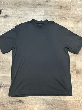 Walter Hagen Black Short-Sleeve Crewneck Tee